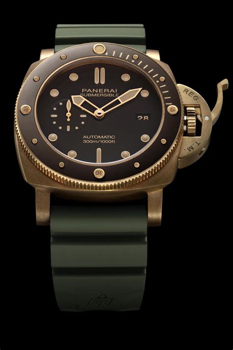 Panerai Submersible Bronzo 47mm PAM 968 Watch.